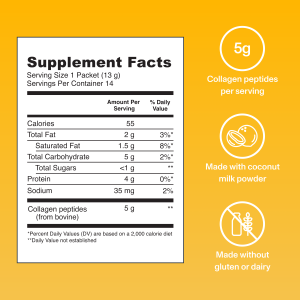 Vanilla Collagen Creamer – 10.7 oz