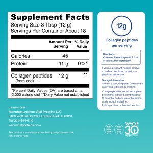 Marine Collagen – Unflavored – 7.8 oz