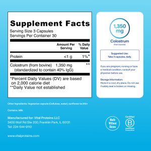 Colostrum – 90 Capsules