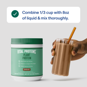 Plant Protein Powder – Chocolate – 16.5oz
